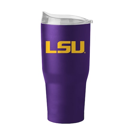 Logo Brands LSU 30oz Flipside Powder Coat Tumbler 162-S30PT-34